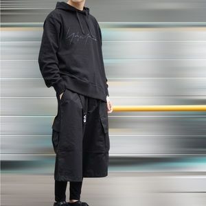 Y3 Adidas Yohji Yamamoto signature graphic hoodie